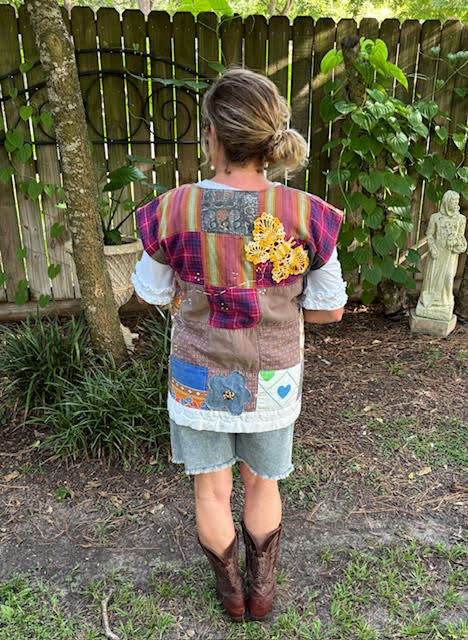Vintage Quilt Vest