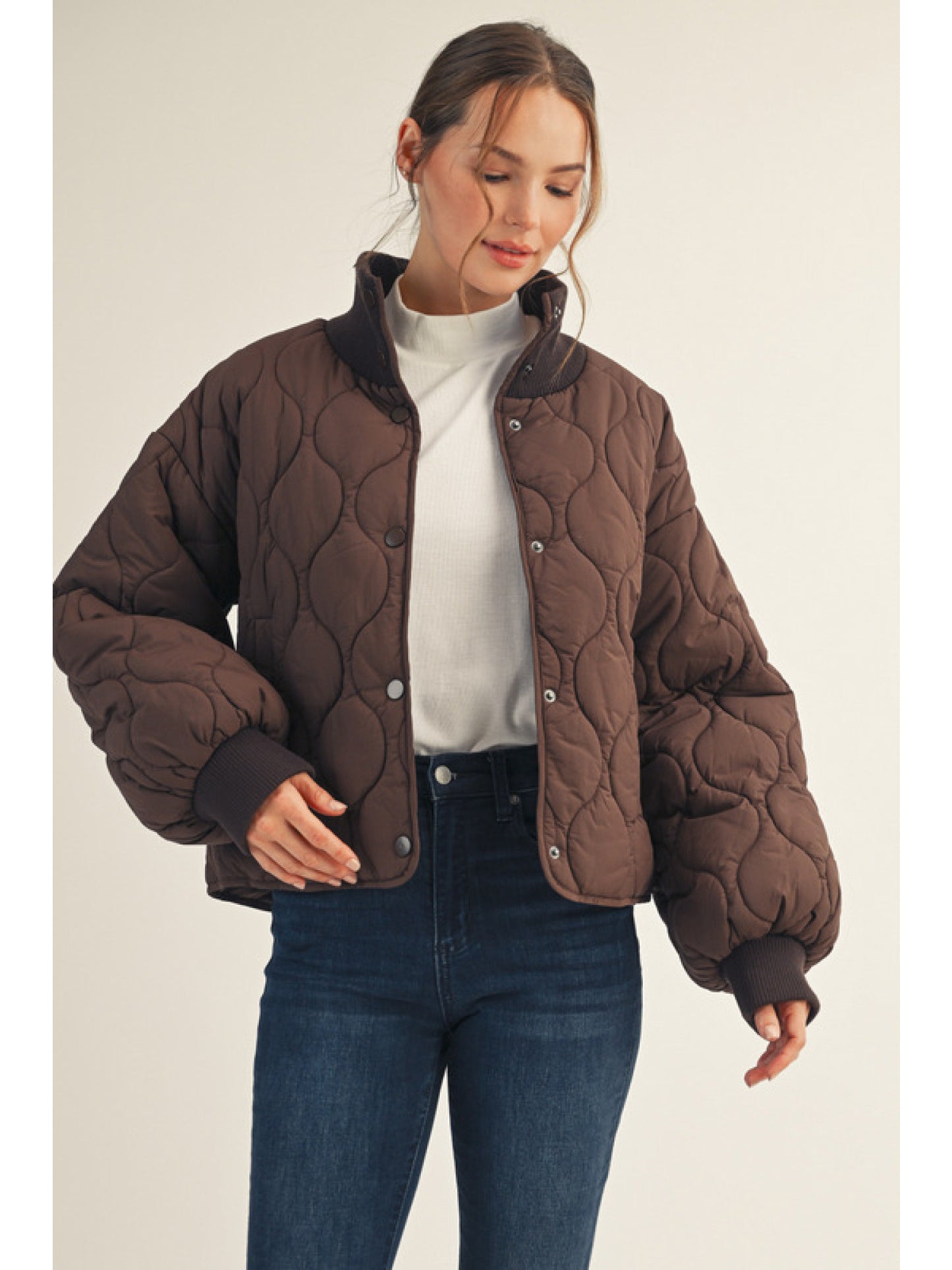 Brown Puffer Jacket