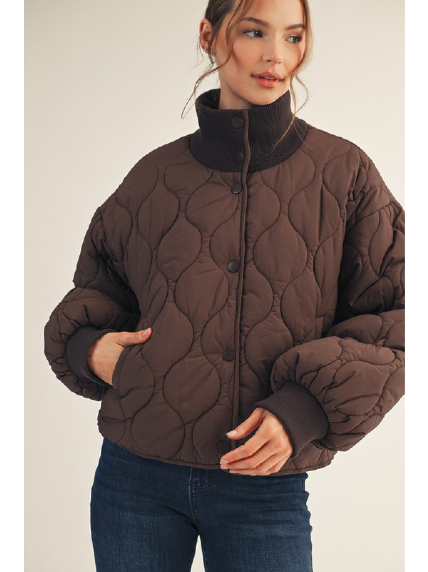 Brown Puffer Jacket