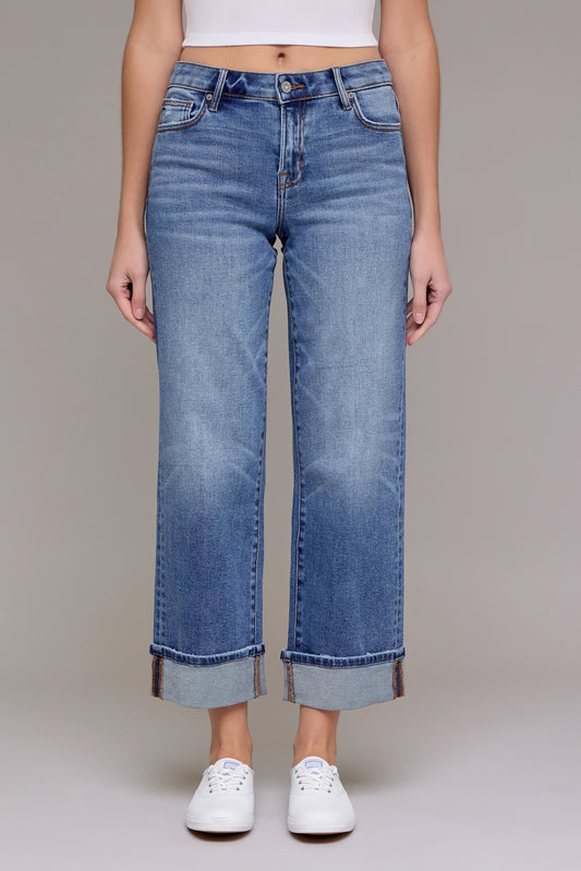 Ella Cuffed Jean by Hidden