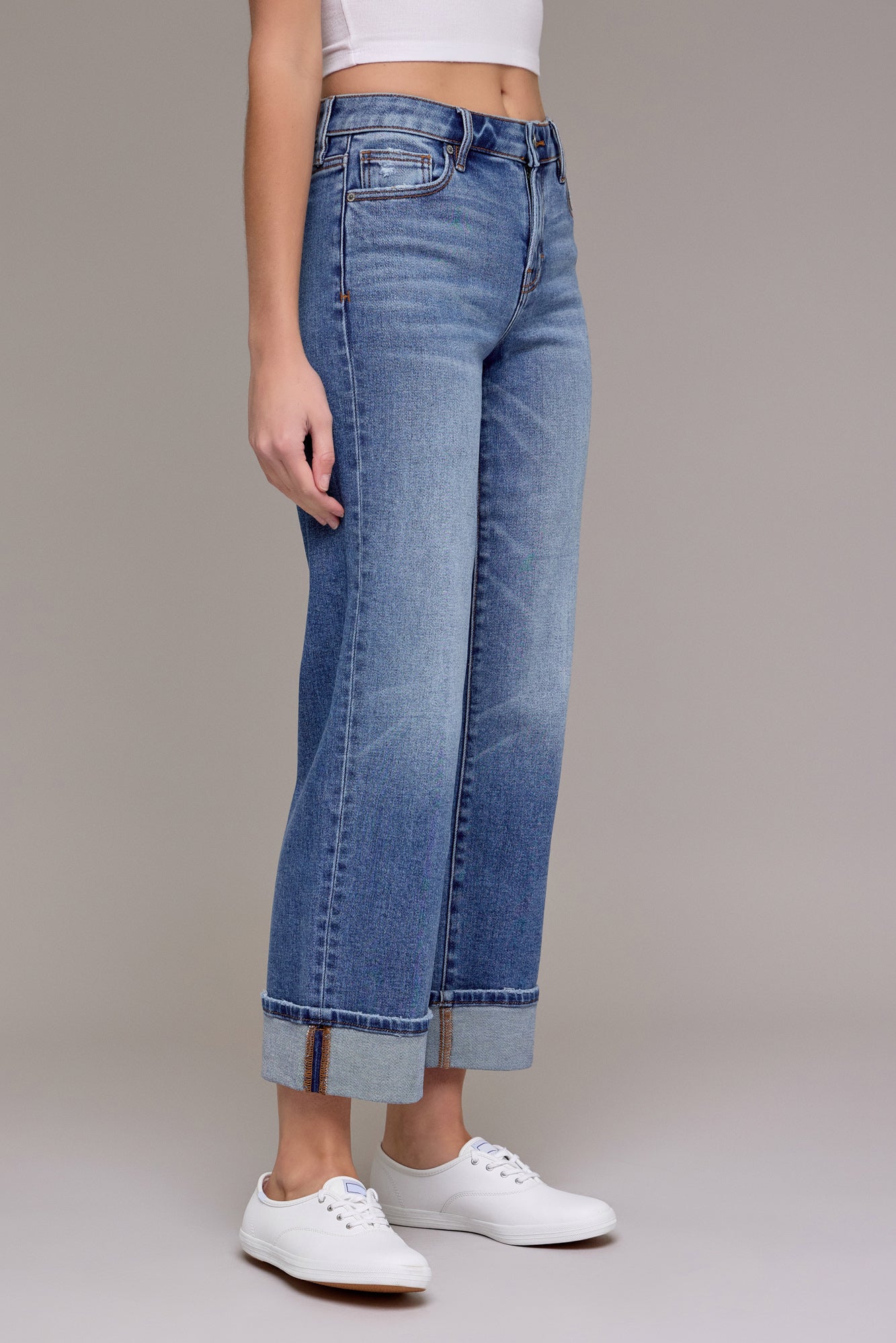 Ella Cuffed Jean by Hidden