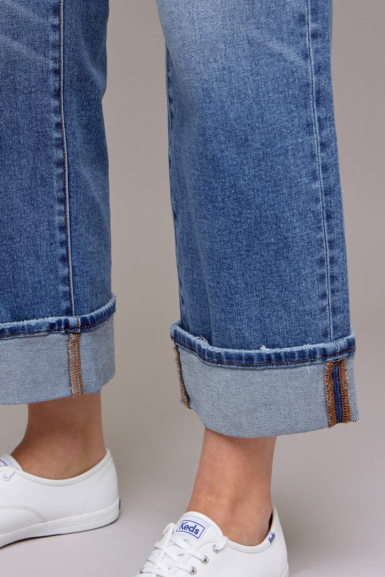 Ella Cuffed Jean by Hidden