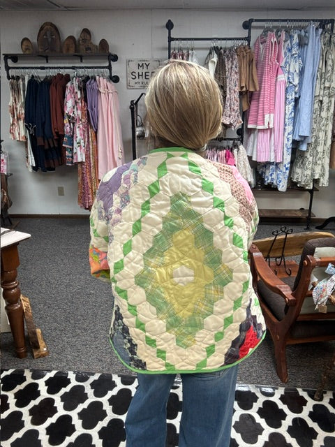 Grandmother's Garden Vintage Jacket