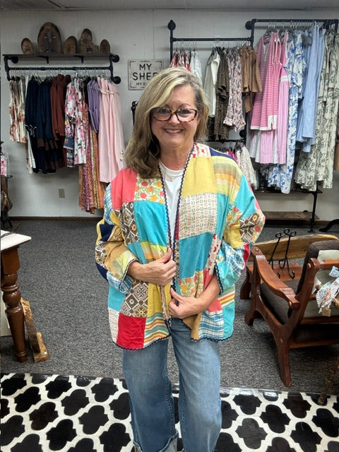 Grandmother's Garden Vintage Jacket