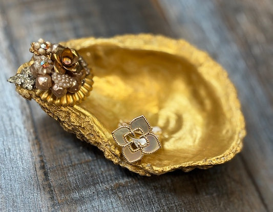 Clover Mother of Pear Ring