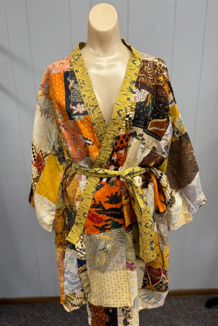 Jaded Gypsy Cropped Kimono/Robe/Coverup