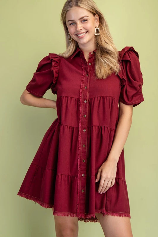 Madelyn Button up Dress