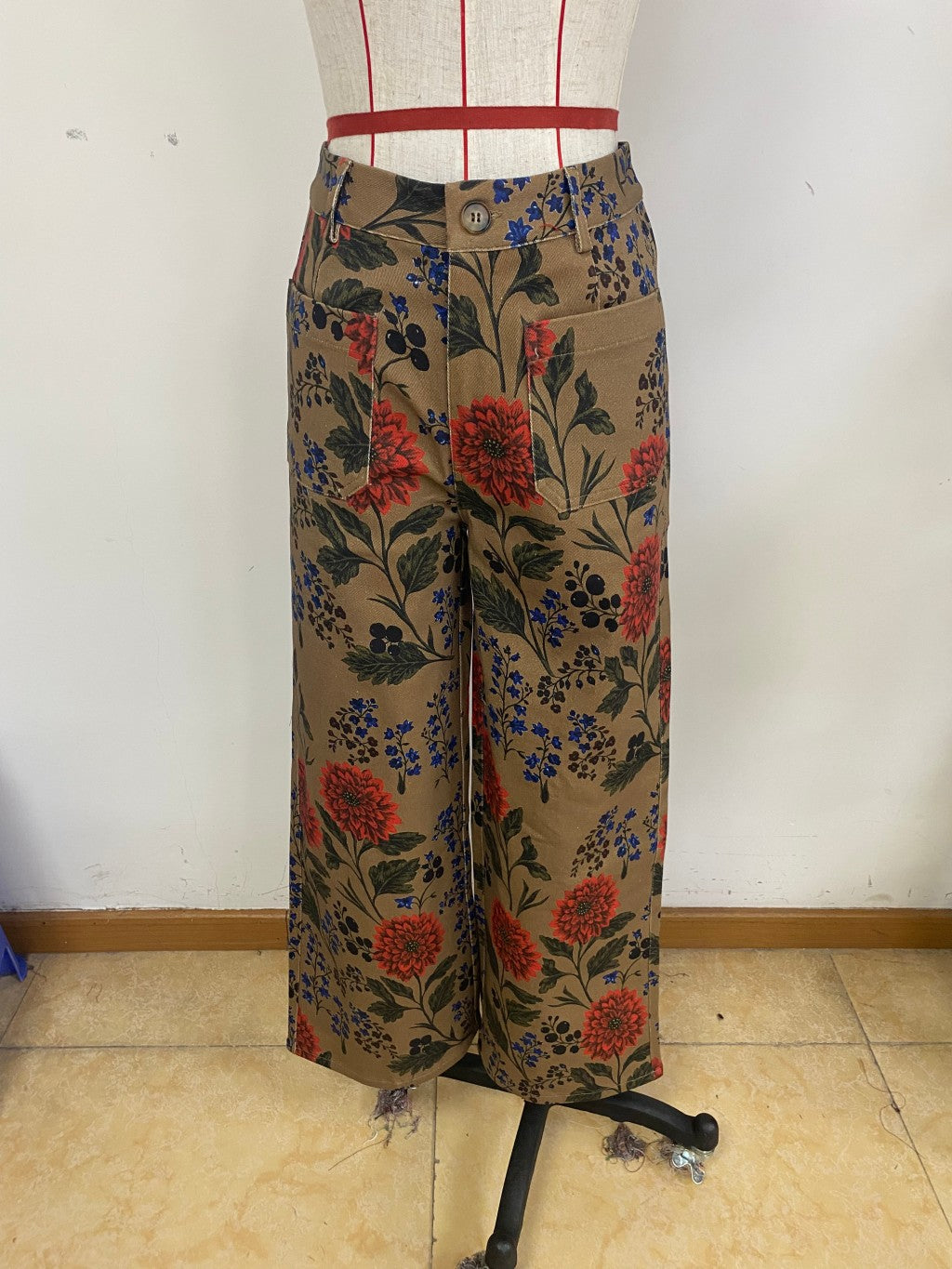 Fall Floral Pant