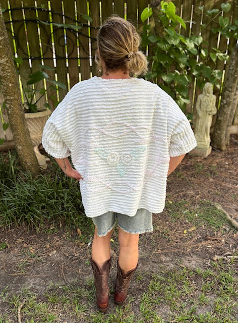 White Chenille Jacket