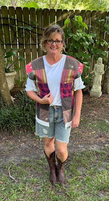 Vintage Quilt Vest