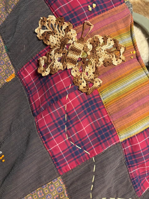 Vintage Patchwork Quilt Jacket