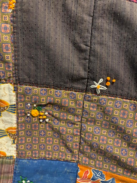 Vintage Patchwork Quilt Jacket