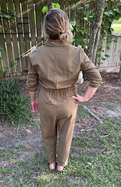 Army Green Jumpsuit